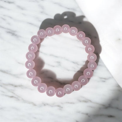 Waterproof Gemstone Bracelet in pink, the brilliant accessory for your holiday.